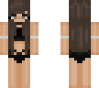 fix brown hair swim suit