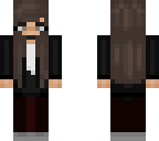brown hair tux girl