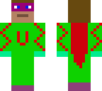 u-man with cape