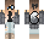 wolf fall girl and nerd