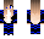 blue cool girl