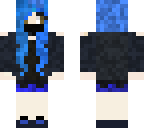 blue girl