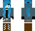 blue girl