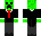 creeper in a tuxedo