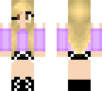 gamer girl purple