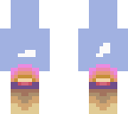 sunset over beach - pixel art