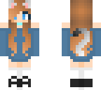 blue cat girl