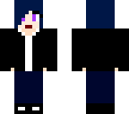 blue haired girl