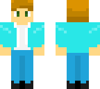 boy cyan jacket