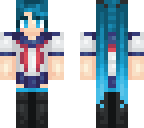 miku in school uniform
