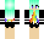 rainbow girl