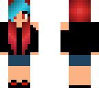 red sleevless