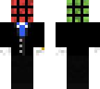 rubix cube with suit