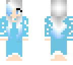 blue dress