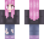 pink girlo hoodie