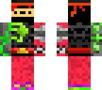 red ninja man