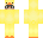 chipah in duck onesie