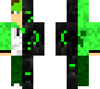 cyborg boy green