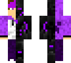 cyborg boy purple