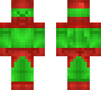 green and red steve