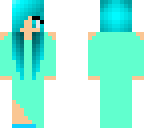lily wth blue dress