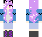 purple hair