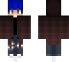 blue short hair