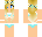 blue summer bikini
