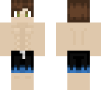 cole in swimtrunks