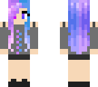 purple and blue