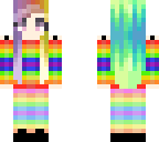 rainbow girl