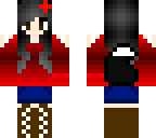 red french hat girl skin with ears