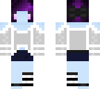 blue skinned girl