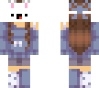 bunny mask gurl