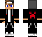 red creepen boy