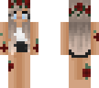 rose girl bikini