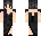 wedding dress black