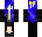 blue haired hufflepuff