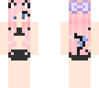 kawaii nya with a tail sticking out