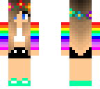 rainbow girl