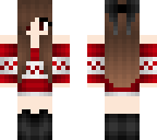 red sweater