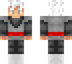 black goku ssj white