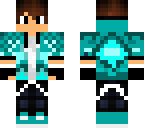 blue cool kid