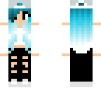 blue hair