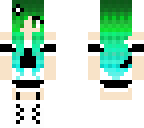 green blue maid