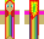 rainbow girl