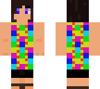 rainbow girl