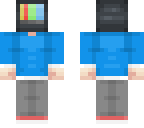 boy with tv head