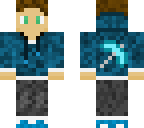 diamond pickaxe hoodie