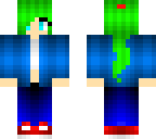 green hair girl